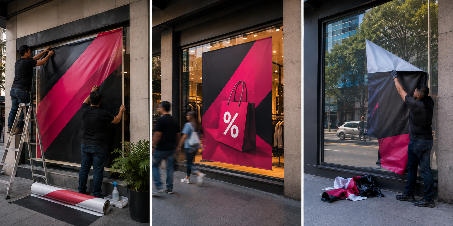 Publicidad física antes, durante y después de Hot Sale